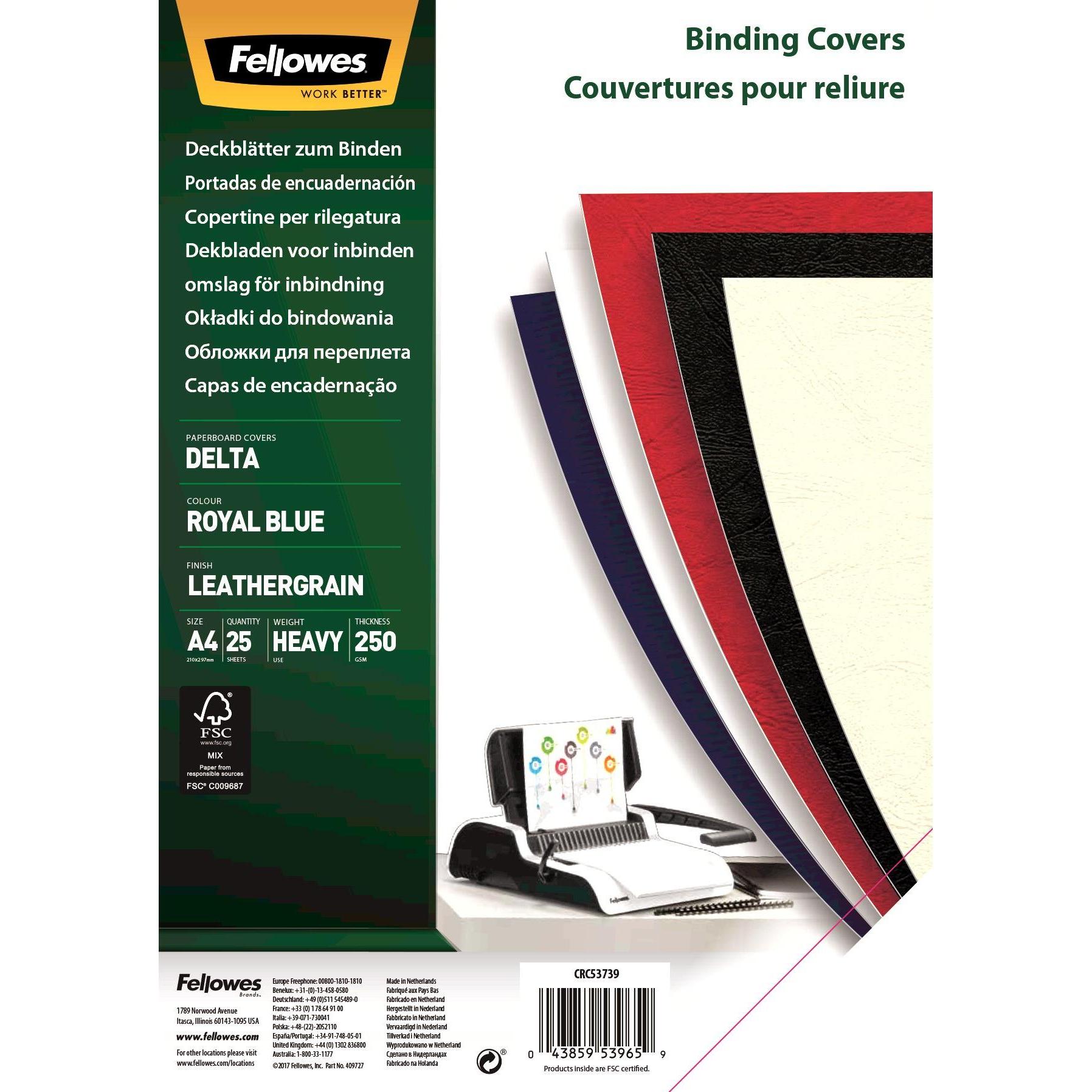 Fellowes, Bindegerät Zubehör, FSC Certified