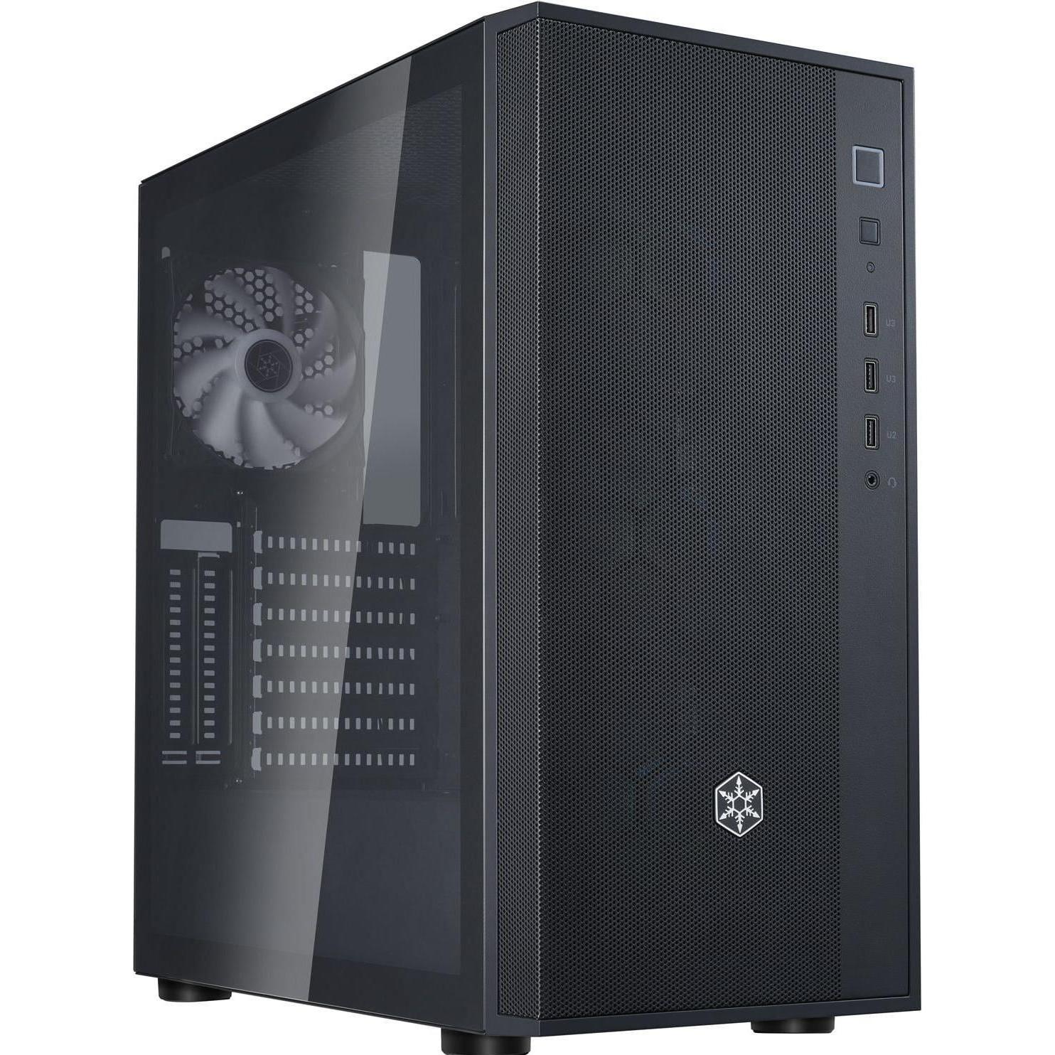 Thumbnail - Silverstone Fara R1 Pro V2 (ATX, mATX, Mini-ITX), PC Gehäuse, Schwarz