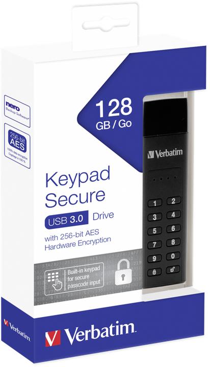 Actual product image Verbatim Keypad Secure (128 GB, USB-A)