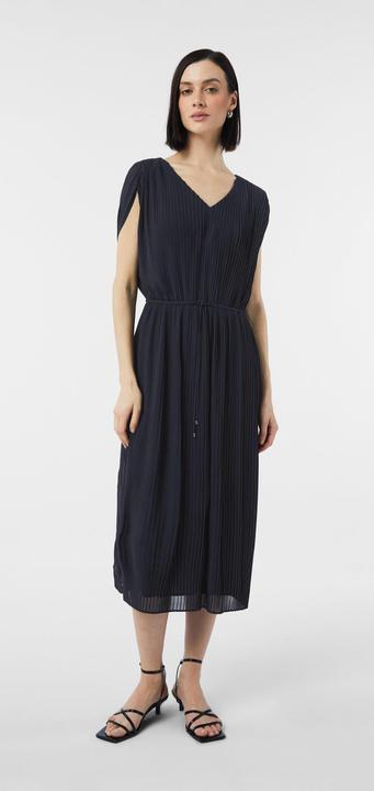 Produktbild Comma Kleid Plissiertes Midikleid aus Chiffon (46)