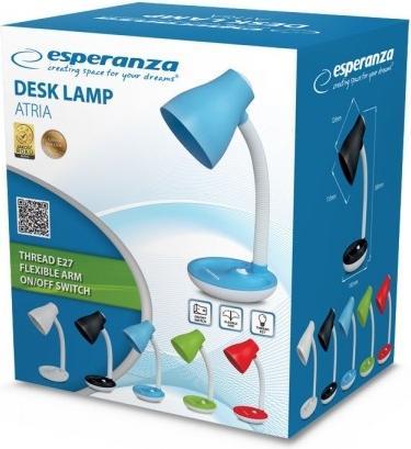 Produktbild Esperanza ELD114R Tischleuchte E27 12 W LED Rot (E27)