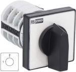 Actual product image Rs Pro 3P 2 Position Rotary Cam Switch, 690 V, 20
