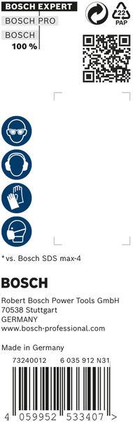 Produktbild Bosch Professional Zubehör EXPERT SDS max-8X Hammerbohrer, 20 x 400 x 520 mm, 5 Stück (bis 20 Millimeter)