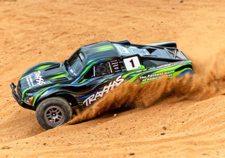 Immagine prodotto Traxxas Slash 4x4 Bl2s Green 1/10 Short-Course Rtr Senza Batteria/Caricabatteria (RTR pronto all'uso)