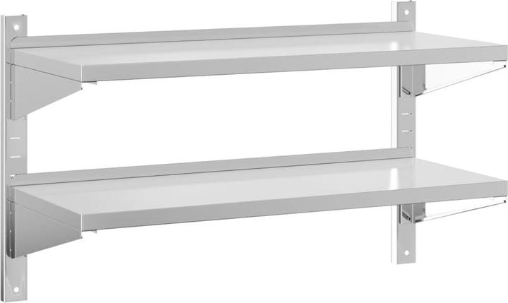 Immagine prodotto vidaXL Scaffale a muro con 2 ripiani Noble (100 x 40 x 60 cm)