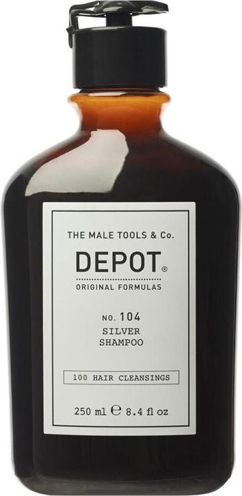 Actual product image Depot - No. 104 Silver Shampoo 250 ml (Silver shampoo, 250 ml)