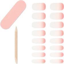 Produktbild Ardell Nail Addict - Nail Strips Rosey Cheeks (Kunstnägel, Pink, White)