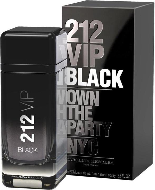 Actual product image Carolina Herrera 212 VIP Black (Eau de parfum, 200 ml)