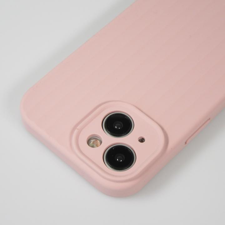 Image du produit PhoneLook Coque Silicone mat soft touch avec lignes en relief (Apple iPhone 15)