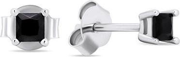 Produktbild Brilio Silver - Silver stud earrings withack zircons EA592WBC (Silber)