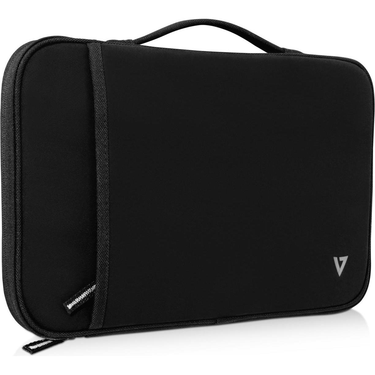 V7 SLEEVE ELITE 12.2 INCH BLACK (12.20", Universal), Notebooktasche, Schwarz