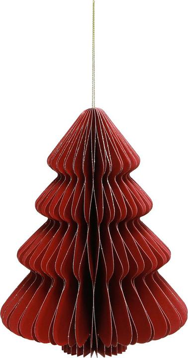 Actual product image Decoris Tree red 20cm