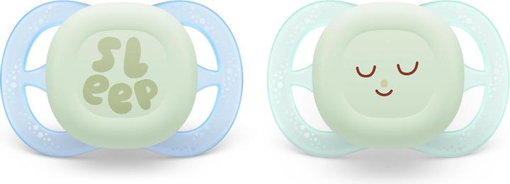 Productafbeelding Philips Avent Pacifier SCF075/18 ultra start für die Nacht (2 x, tot 2 M., Vanaf de geboorte)