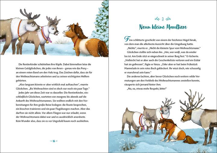 Produktbild Glöckchen, das Weihnachtspony - Ein magisches Winterwunder (Deutsch, Annette Moser, Loewe Vorlesebücher, Loewe Kinderbücher, Loewe Weihnachten, 2022)