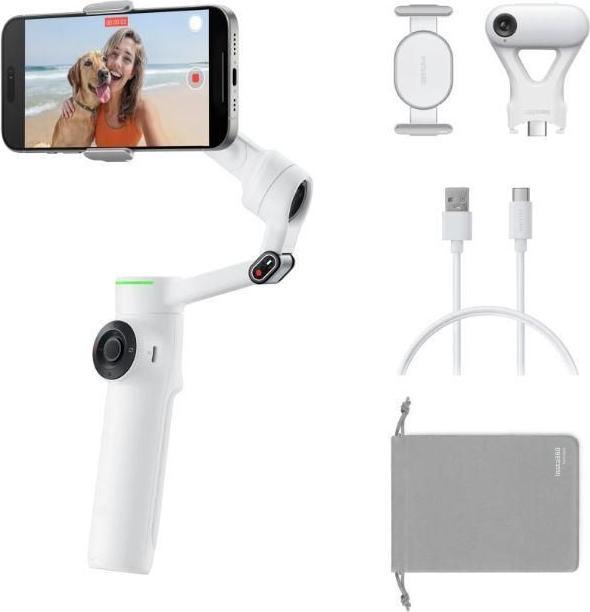 Insta360 Flow 2 Pro AI Tracker Bundle (Smartphone, 0.30 kg)
