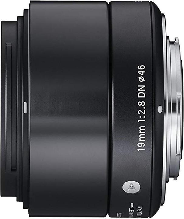 Immagine prodotto Sigma 19 mm f/2,8 DN ART, attacco E di Sony (Sony E, APS-C / DX)