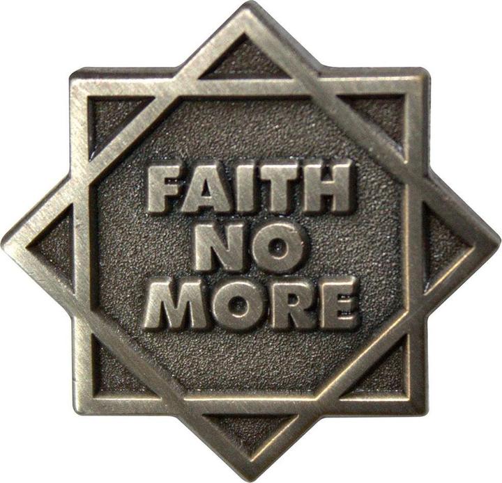 Faith No More Star Logo Badge