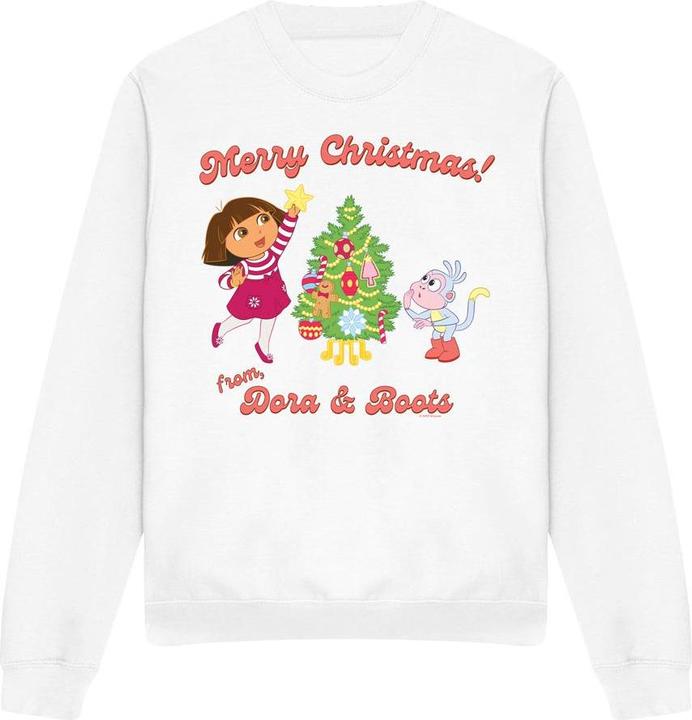 Produktbild Dora The Explorer Happy Holidays Sweatshirt (M)