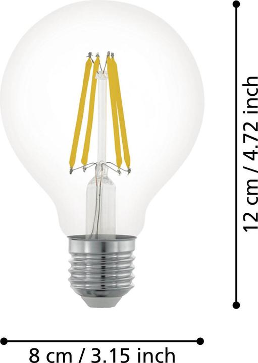 Actual product image EGLO LED bulb E27 (E27, 8 W, 806 lm, 1 x, F)