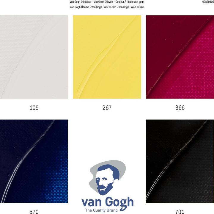 Actual product image Van Gogh Öl Farben 2820405 5x20 ml (100 ml)