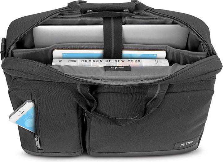 Produktbild Solo New York Duane Hybrid Briefcase/ Backpack 15,6’’ grey (15")