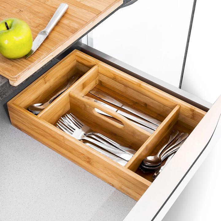 Actual product image Relaxdays Cutlery tray