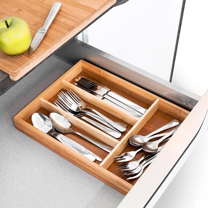 Actual product image Relaxdays Cutlery tray