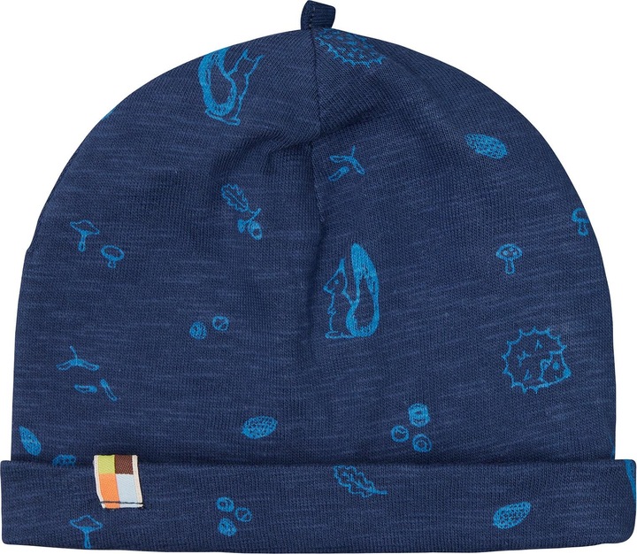 loud + proud Beanie aus Slub Jersey mit Druck