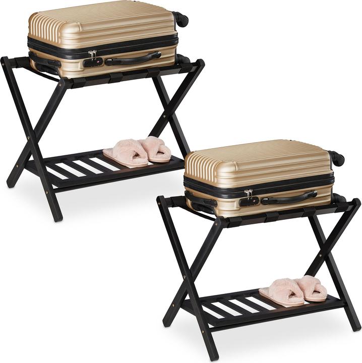 Actual product image Relaxdays Suitcase stand (Suitcase rack)