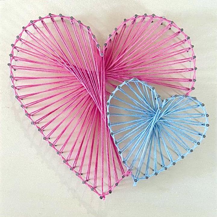 Actual product image Pebaro Nail picture "heart"