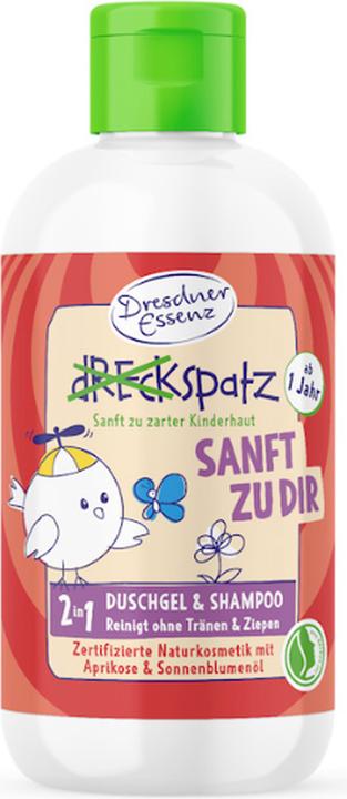 Actual product image Dresdner Essenz Dresdner Dreckspatz Duschgel & Shampoo 2in1 Sanft zu dir 250 ml (250 ml)