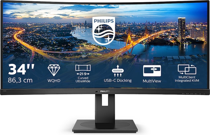 Produktbild Philips 346B1C/00 (3440 x 1440 Pixel, 34")