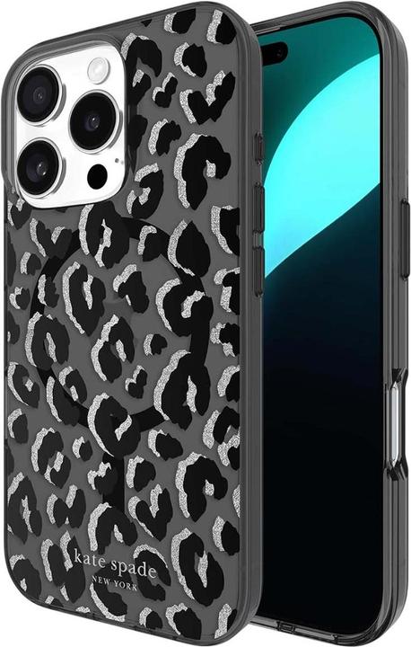 Actual product image Kate Spade Protective MagSafe - iPhone 16 Pro case (City Leopard) (Apple iPhone 16 Pro)