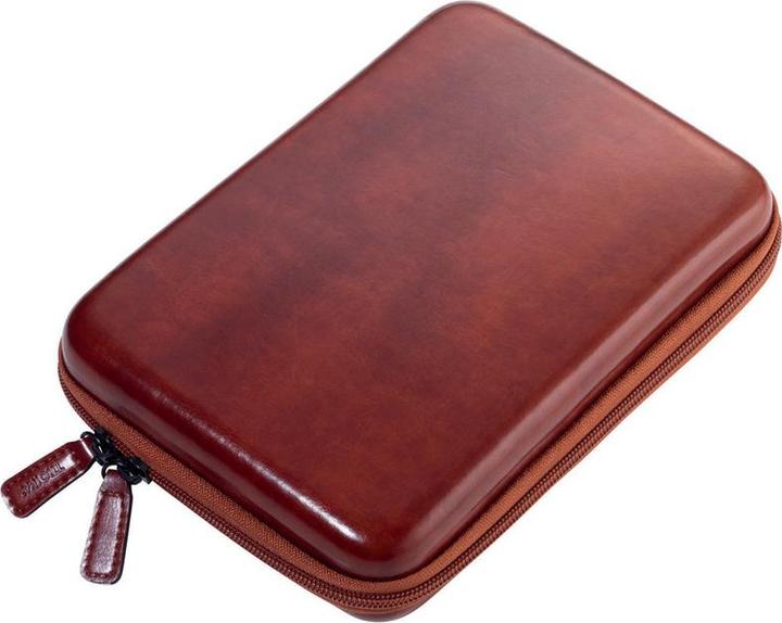 Troika BROWN TRAVEL CASE Organizer-Etui mit Reissverschluss, braun/schwarz