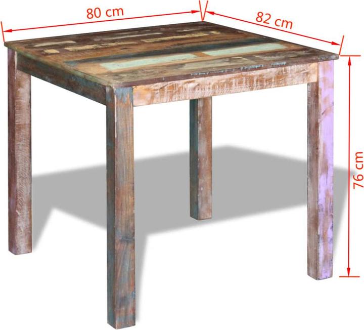 Produktbild vidaXL Esstisch (110 x 55 x 76 cm)
