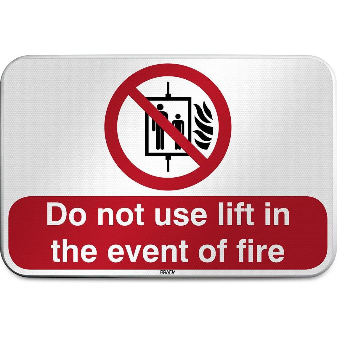 Brady, Etiketten, ISO Safety Sign - Do not use