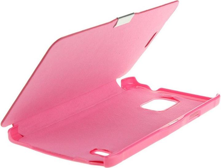 Produktbild König Design Handyhülle Tasche für Samsung Galaxy Note 4 SM N910 pink gebürstet (Samsung Galaxy Note 4)