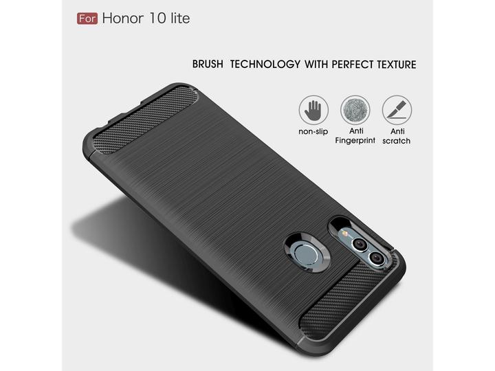 Immagine prodotto Screenguard Honor 10 Lite Cover Carbon Brushed Soft TPU (Onore 10 Lite)