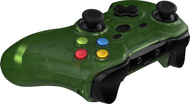 Actual product image Retro Fighters Hunter 360 - Green - Wireless Controller - Microsoft Xbox 360 (PC, Switch)