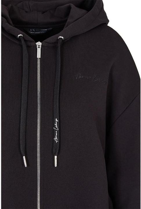 Produktbild Armani Exchange Felpa con Logo Downstrings e Chiusura Lampo (XS)