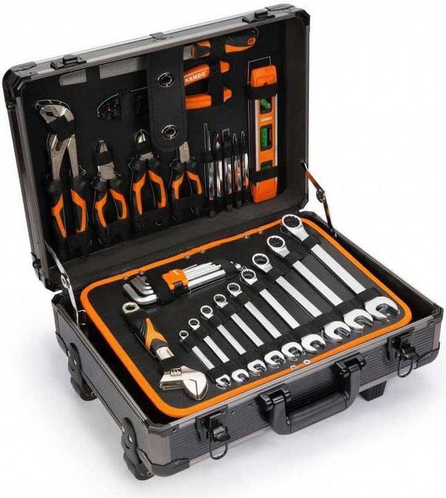 Produktbild Kendo Werkzeugtrolley 161-teilig (161 Teile)