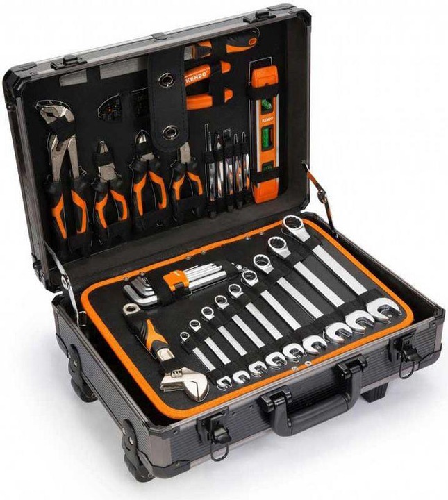 Actual product image Kendo Tool trolley 161 pieces (161 pieces)
