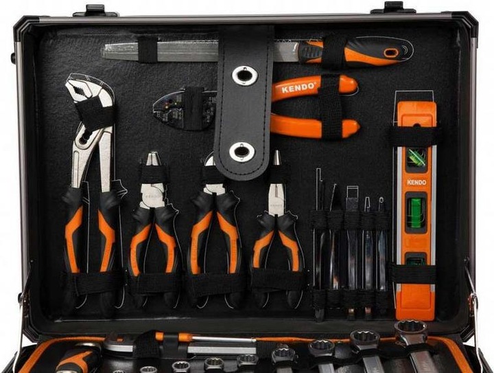 Actual product image Kendo Tool trolley 161 pieces (161 pieces)