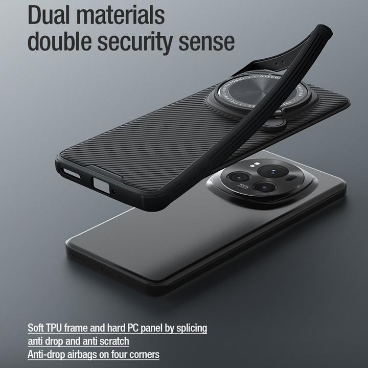 Actual product image Nillkin CamShield Prop Case for Honor Magic 6 Pro Black (Honor Magic6 Pro)