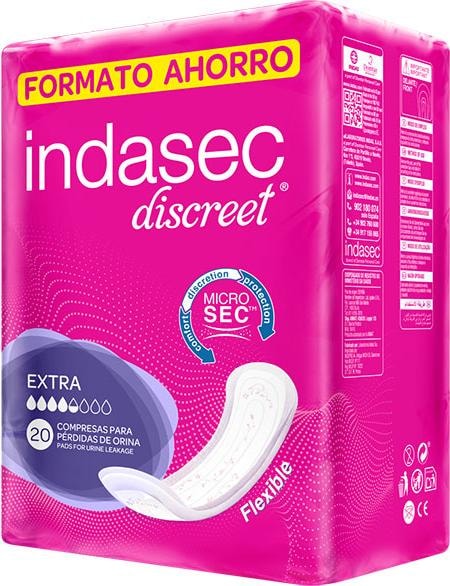 Produktbild Indasec Discreet Micro (28 x)