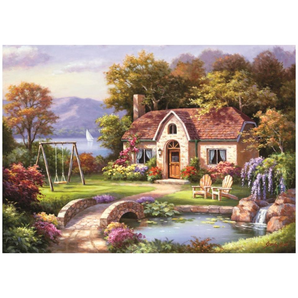 Thumbnail - Anatolian 4559 puzzle 1500 pcs. Stone bridge by Sung Kim (1500 Teile)