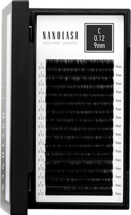 Actual product image Nanolash Volume Lashes False Lashes for Professional Eyelash Extensions Volume Eyelash Extensions 9m (Artificial eyelashes)