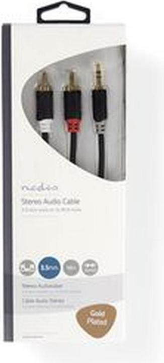 Actual product image Nedis Audio cable stereo jack plug 3.5 mm (10 m)