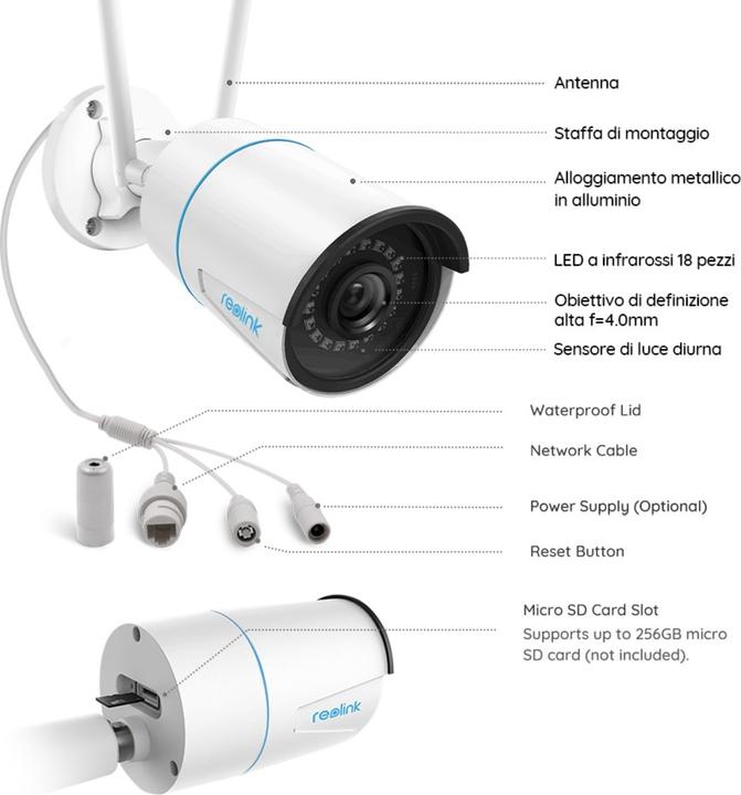 Actual product image Reolink W320-5MP (2560 x 1920 pixels)