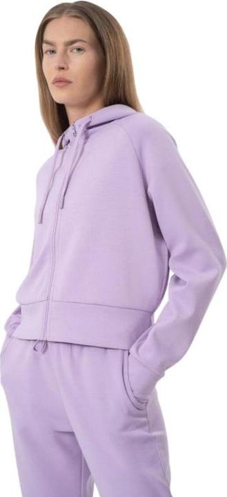 Actual product image 4F Women's sweatshirt light purple H4Z22 BLD027 52S (XL) (XL)